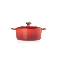 Le Creuset Čuguna katls apaļš &Oslash;26cm / 5,3L sarkans