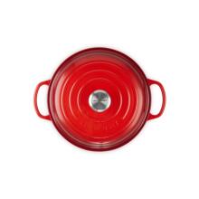 Le Creuset Čuguna katls sekls 30cm / 3,5L sarkans 