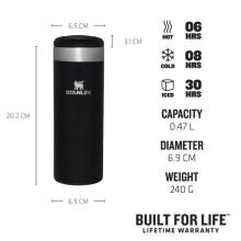 The AeroLight Transit Mug 0,47 L black