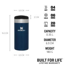 The AeroLight Transit Mug 0,35 L blue