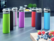 LEIFHEIT Thermos Flip 600ml light blue