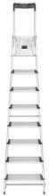 Household ladder L80 ComfortLine / aluminium / 8 steps