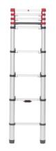 Telescopic ladder T80 FlexLine / aluminium / 9 steps