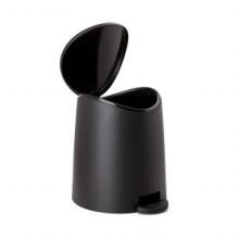 Bathroom pedal bucket 3L Standard black