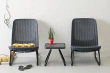 Garden furniture set Rio Patio Set grey 