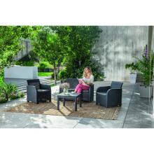 Garden furniture set Rosalie Set with table Classic grey