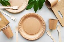 Kraft paper plates Go Green &Oslash;18cm 20 pcs/0,14kg