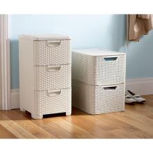 Chest of drawers Style 33x38x60cm in cream