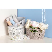 Basket Victoria M 29x21x16cm cream