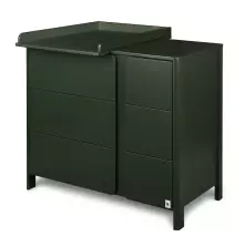 YappyKids YappyClassic Art.388264 Green Dresser with a changing surface.