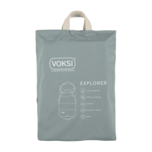 Voksi® Explorer Art.11024840 Seashell Sand Детский зимний конверт в коляску/автокресло