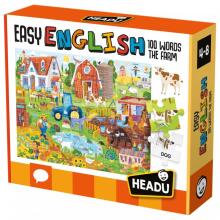 HEADU Easy English 100 Words Farm Educational Game