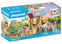 PLAYMOBIL HORSES OF WATERFALL Jāšanas stallis 71494