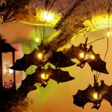 Halloween light decoration bat Springos CL4062 10 LED lamps