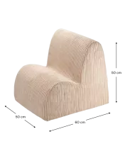 WigiWama Cloud Art.W597577 Brown Sugar Chair