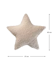 WigiWama Star Art.W598109 Biscuit Cushion