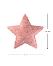 WigiWama Star Art.W598635 Guava Pink Dekoratyvinė pagalvė