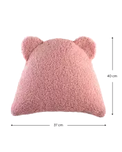 WigiWama Bear Art.W598628 Guava Pink Cushion