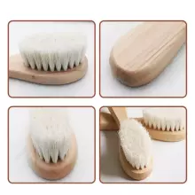 La Bebe™ Hair Brush Art.190448 Mīksta matu suka ar dabīgiem sariem