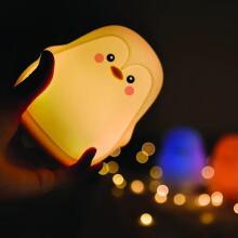 1439 SILICONE NIGHT LAMP PENGUIN GIO-141