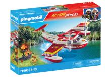 PLAYMOBIL ACTION HEROES Ugunsdzēsības jūras lidmašīna ar dzēšanas funkciju 71463