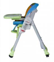 Dodo analogs Polly High Chair Double Phase 2 in 1 Froggy, Ēdināšanas krēsls