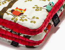 La Millou By Anna Mucha Art. 83527 Preschooler's Blanket Owl Radio Watermelon